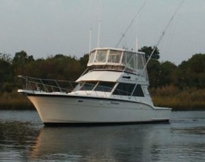 Donated Hatteras Yacht